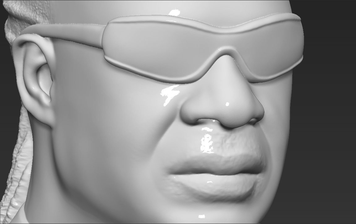 Fichier 3D Stevie Wonder a mis au point des formats stl obj prêts pour ...
