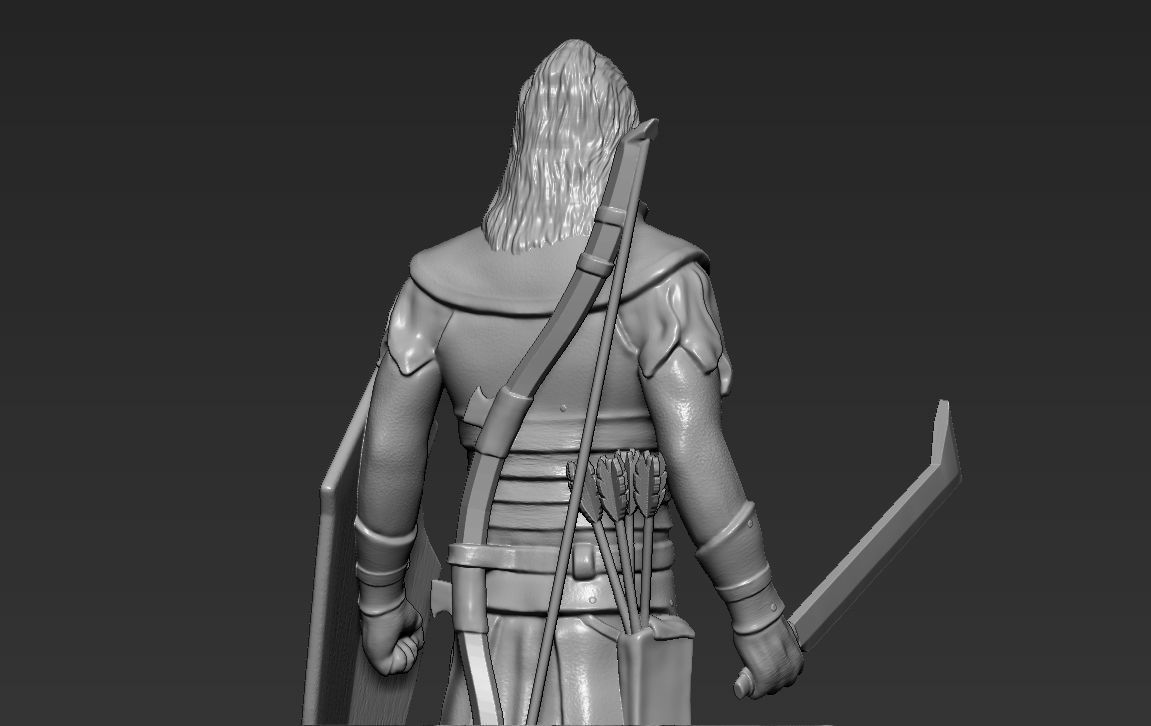 STL file Lurtz Uruk-Hai The Lord of the Rings 3D printing ready stl obj ...