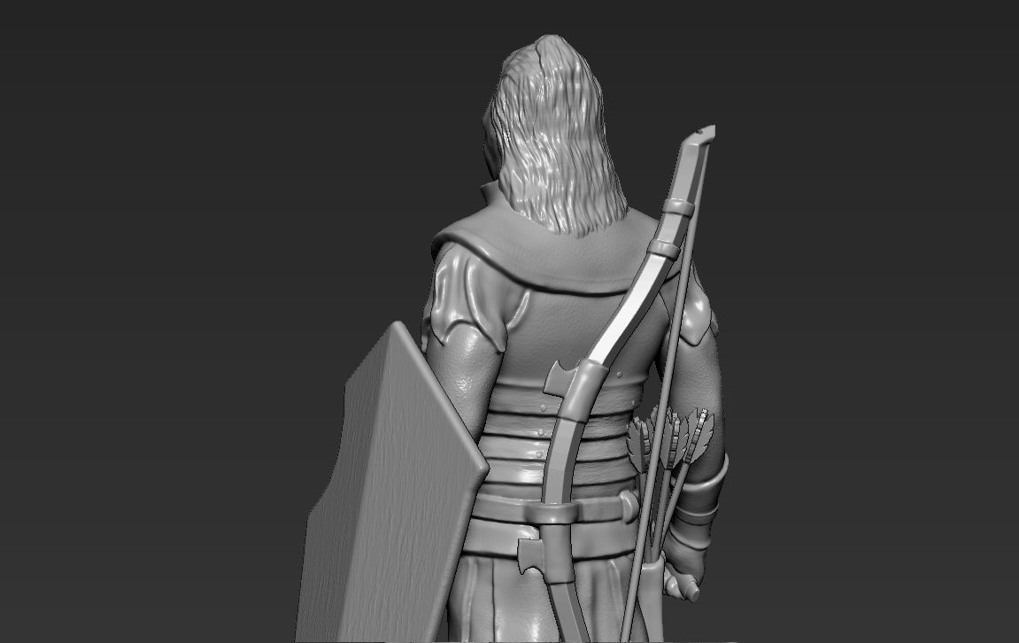 STL file Lurtz Uruk-Hai The Lord of the Rings 3D printing ready stl obj ...