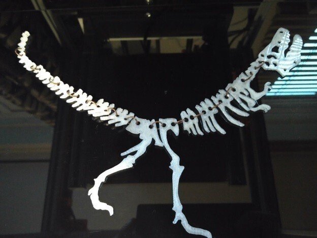 Free STL file Dinosaur bones necklace・3D printing design to download・Cults