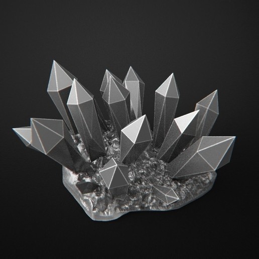 Download free 3D printer designs Crystal Rock ・ Cults