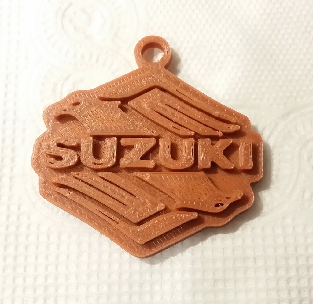 Free STL file suzuki keychain 🗝️・3D printable design to download・Cults