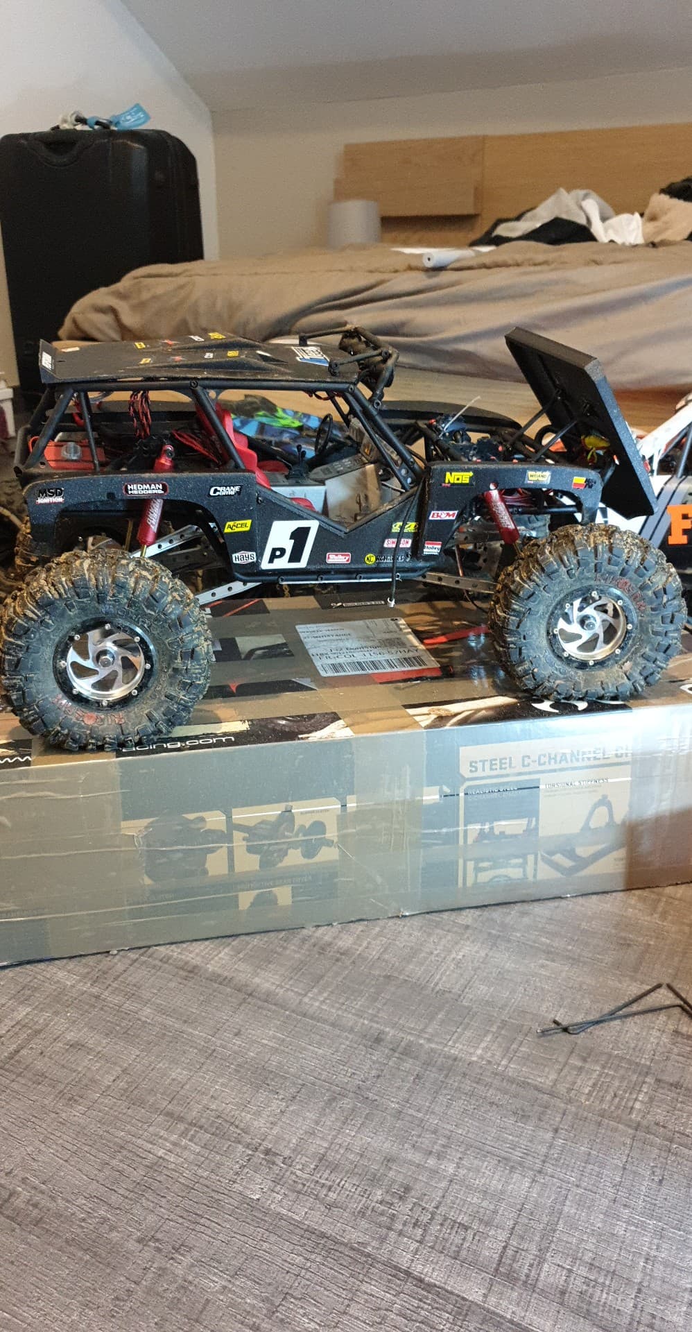 STL file axial wraith kit baja???3D printing template to download???Cults
