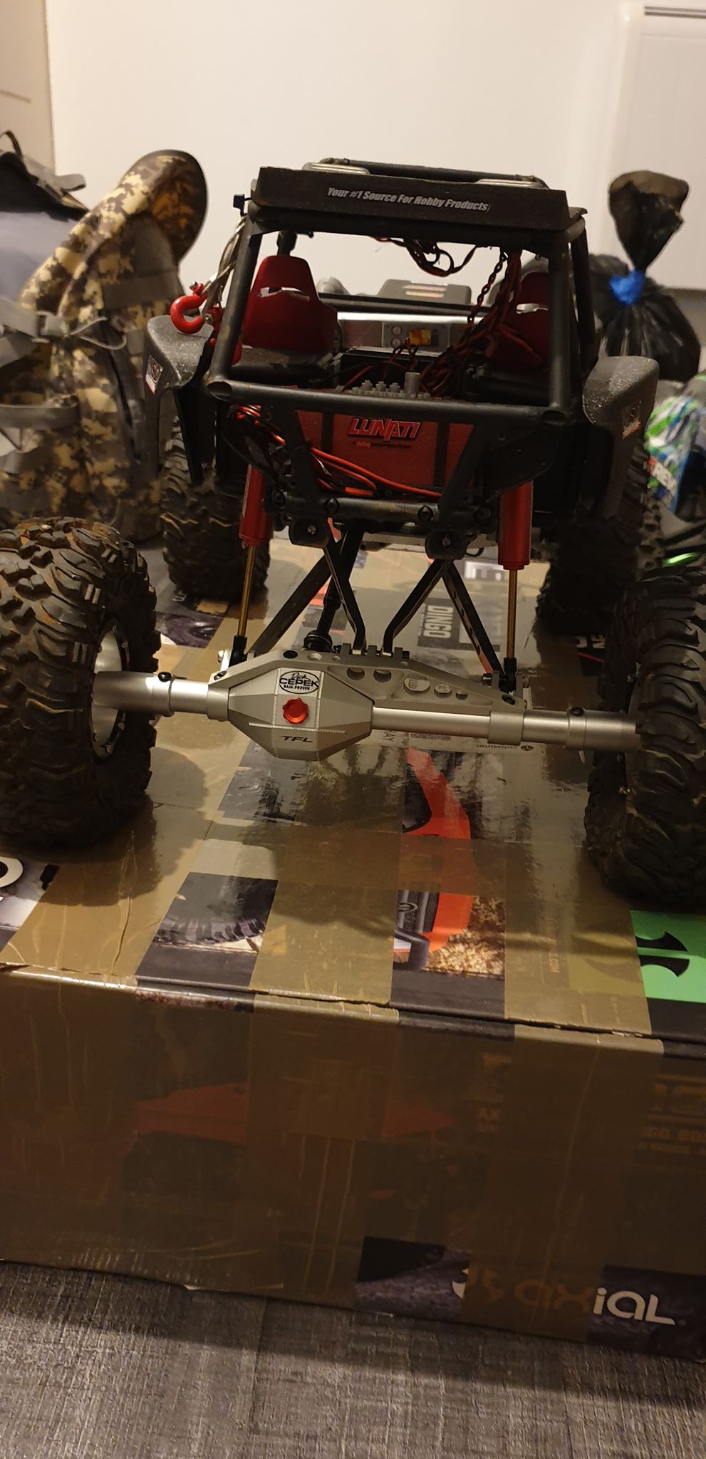 STL file axial wraith kit baja???3D printing template to download???Cults