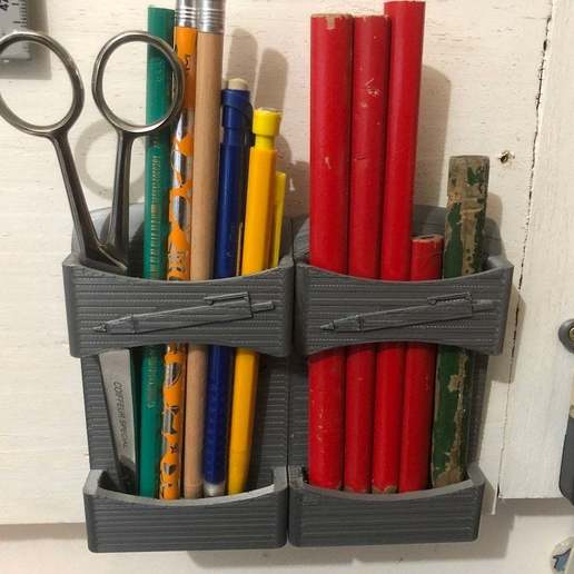 Download free 3D printing designs Pencil holder ・ Cults