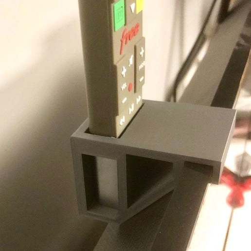 Download free STL file TV Remote holder • 3D printing template ・ Cults
