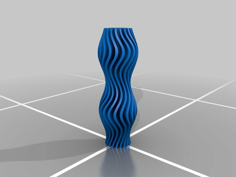 Бесплатный STL файл Parametric Sine Design V1・Шаблон для 3D-печати для ...