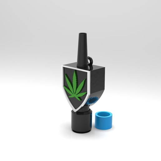 Download STL file Marijuana Mouthpiece • 3D print object ・ Cults