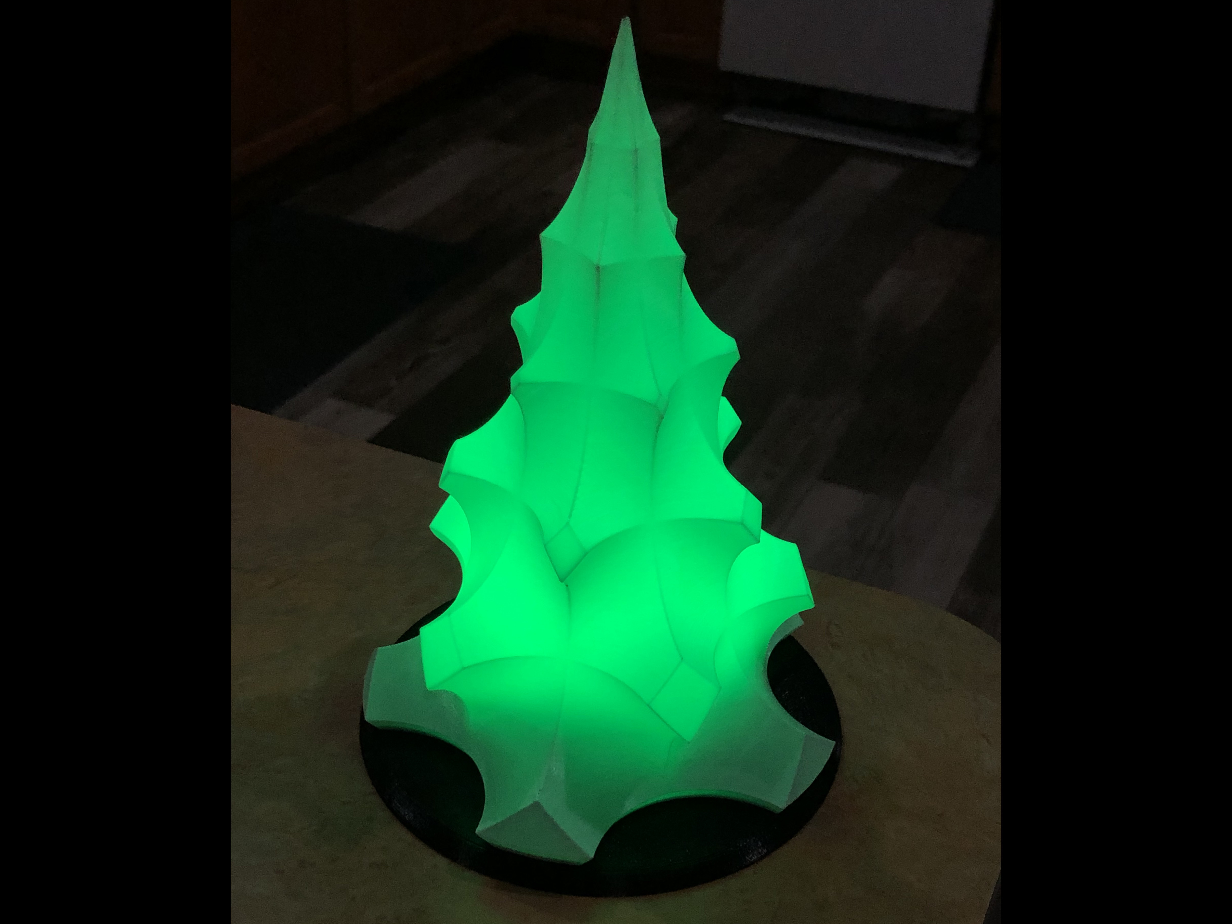 Free STL file Lamp Base for Christmas Tree・3D printable object to