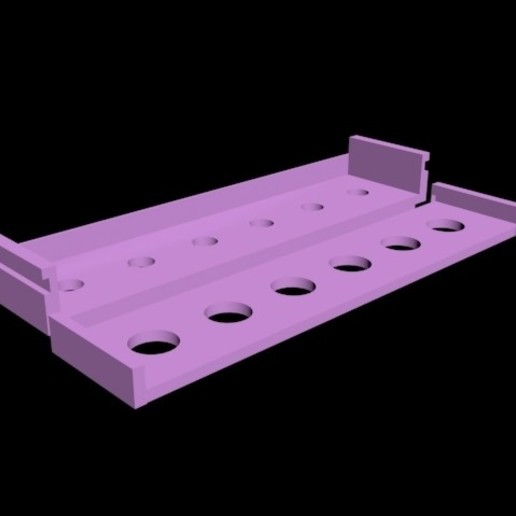 Download free 3D printer templates Dry Erase Marker Holder ・ Cults