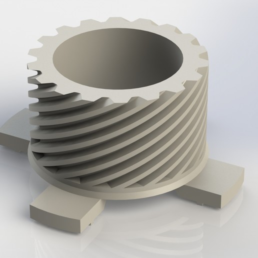 Download STL file suzuki Bandit 600S speedometer gear • Template to 3D