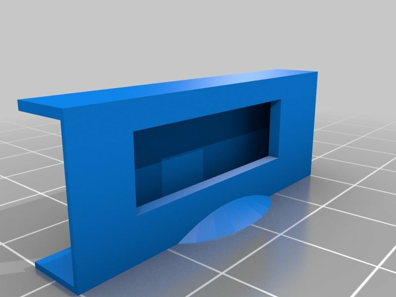 Free STL file Monochrome 128x32 I2C OLED graphic display case・Design to ...