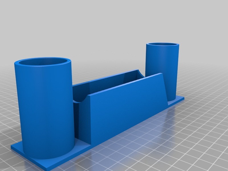 Free 3D file Name Plate Desk Organizer 🏢・3D printable design to