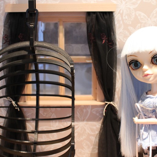 Download STL file 1/6 Barbie hanging chair • 3D printable object ・ Cults