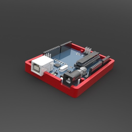 Descargar archivo STL Caso Arduino Uno • Plan imprimible en 3D ・ Cults