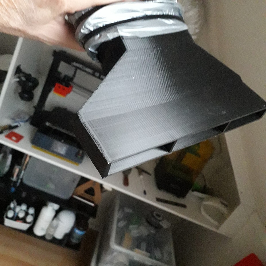 Бесплатный STL файл Вытяжка оконных каналов Fakro・Дизайн 3D принтера ...