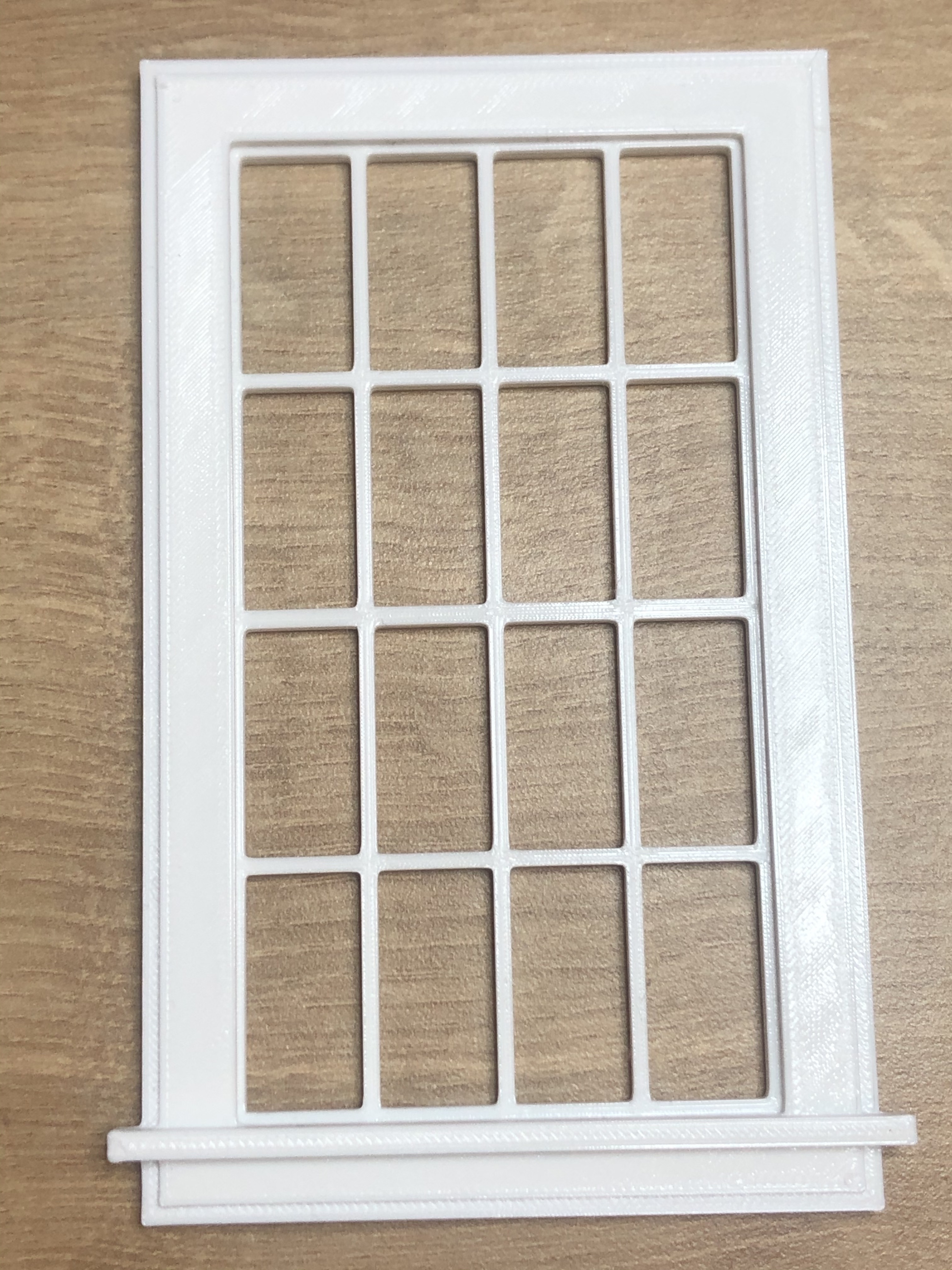 STL file Window for dollhouse・3D printing design to download・Cults