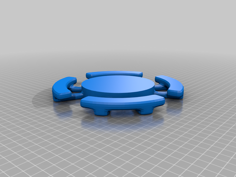 Free STL file Among Us cafeteria table and emergency button 🦸・3D print