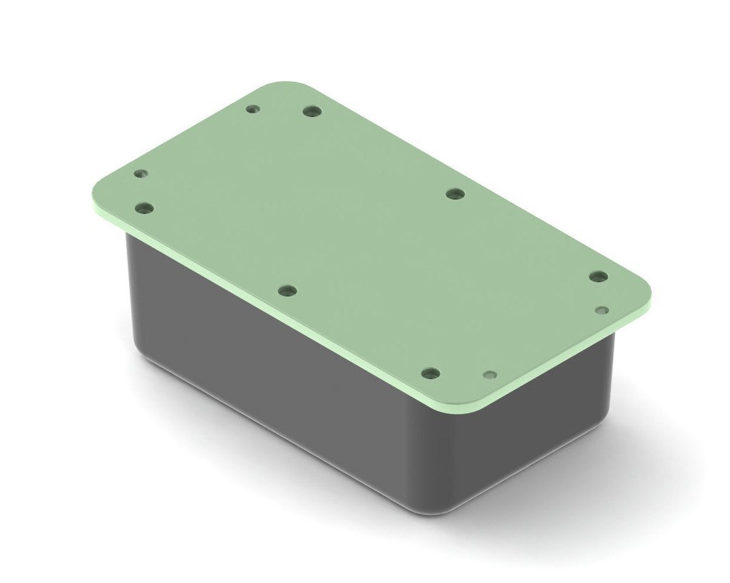 Download free STL file Electronics Enclosure with Mounting Tabs • 3D