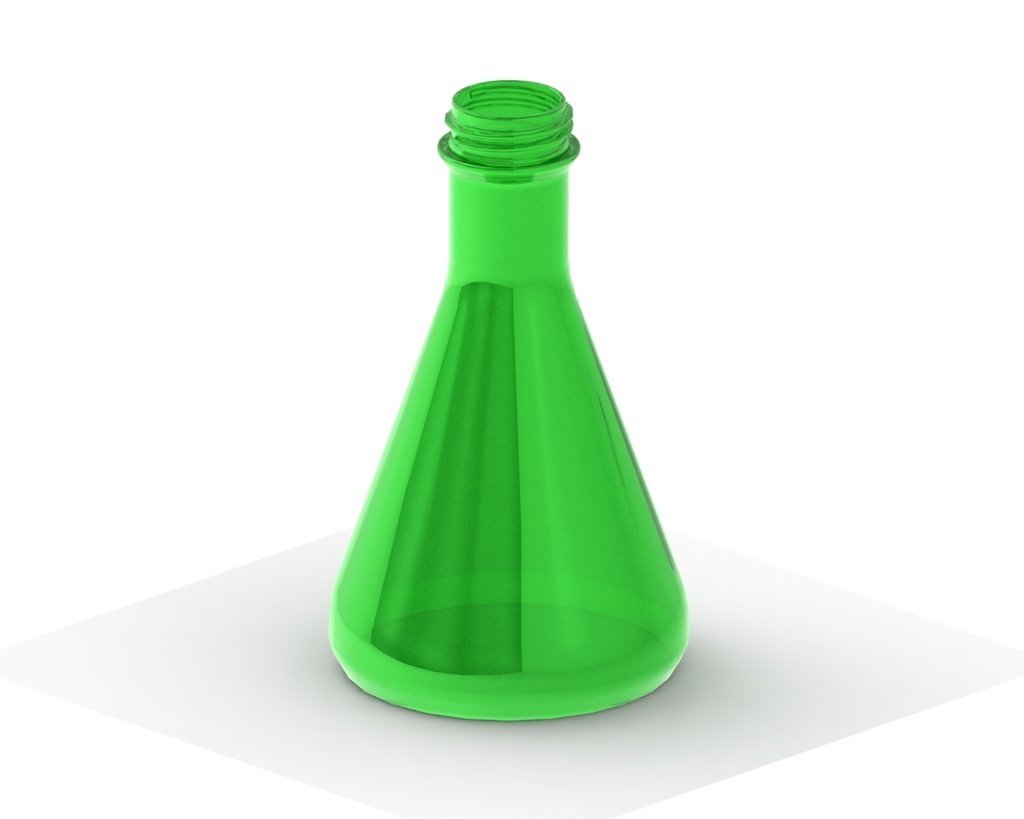 Free STL file Flask with Soda Bottle Threads・3D printing model to download・Cults