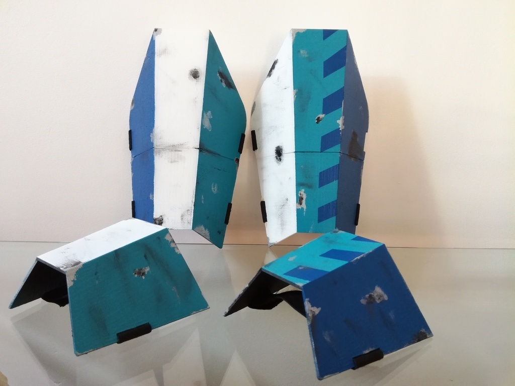 Free 3D file Mandalorian Leg Armor 🦵・3D printer model to download・Cults