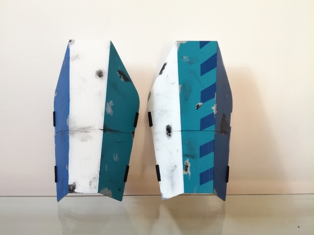 Free 3D file Mandalorian Leg Armor 🦵・3D printer model to download・Cults
