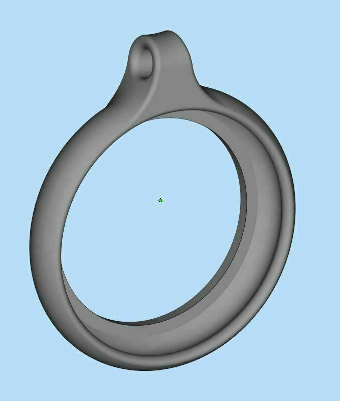 STL File Airtag Keychain TPU 3D Printable Model To Download Cults