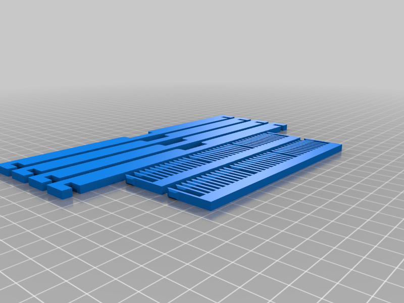 Free 3D file 177mm Dupont 3grp of 10 Rack・Template to download and 3D ...