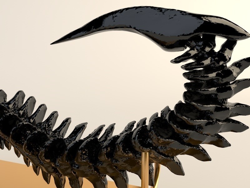STL file The tail of alien 👽・3D printable model to download・Cults