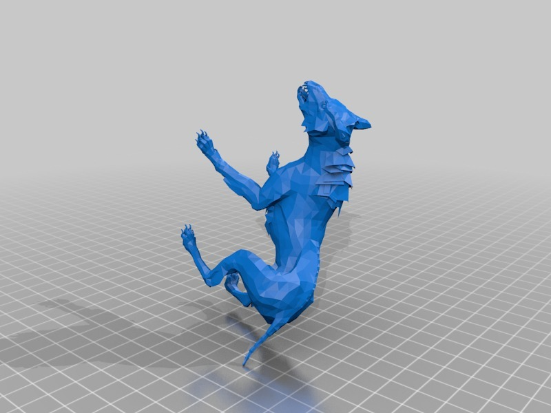 Free 3D file Mean dog・3D printer model to download・Cults