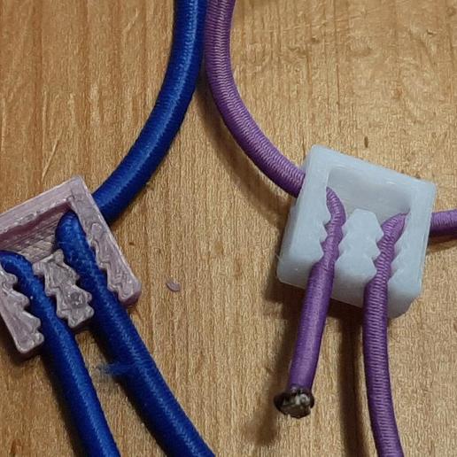 Download free SCAD file Face Mask Strap Clip • 3D printable template