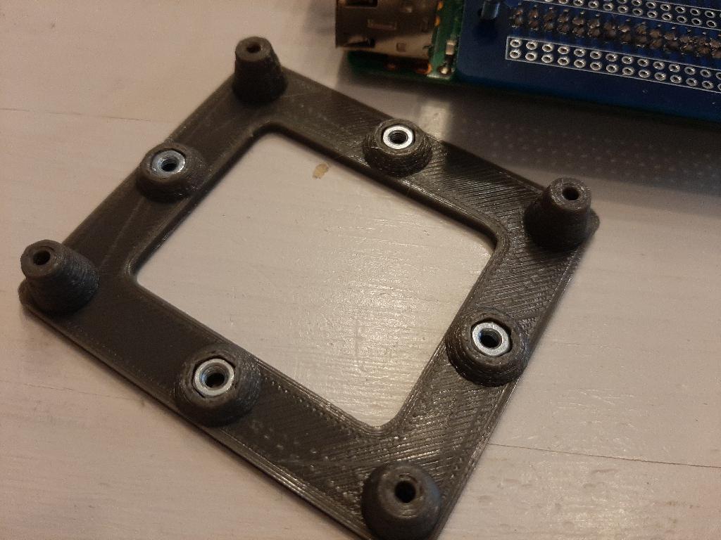 Free STL file Raspberry Pi mounting frame・3D printable design to ...