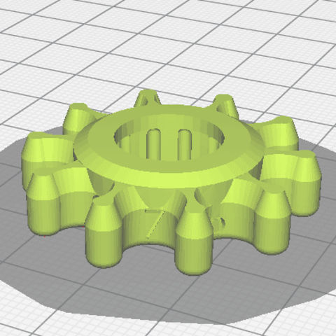 Download free 3D printer files CR-10S5 Leveling Knob 熱床調整鈕 ...