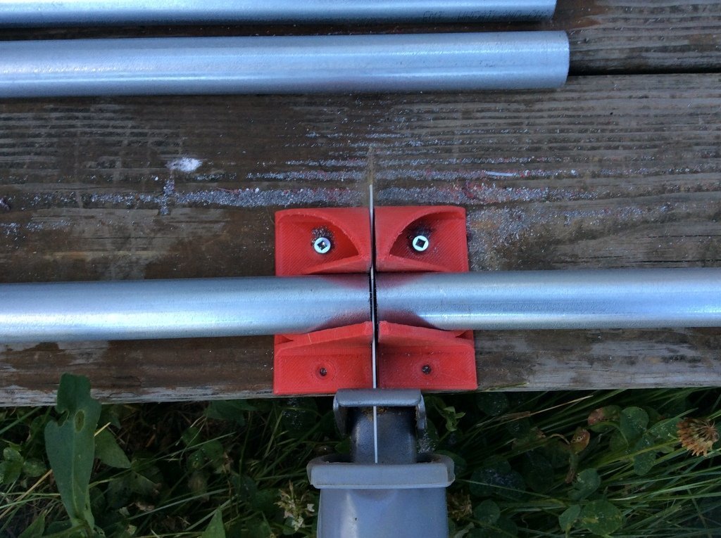 Download free STL file 3/4" conduit cutting jig • 3D printable object
