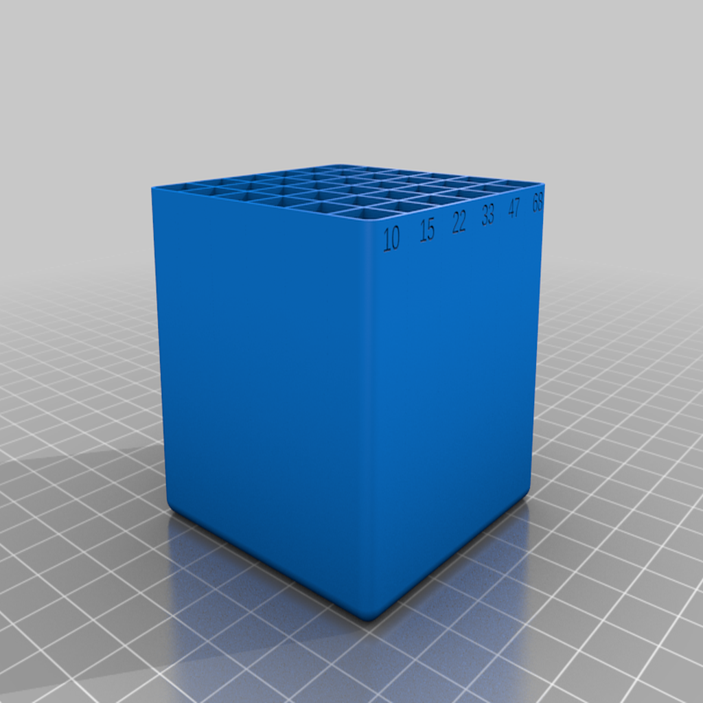 Free STL file Compact resistor box・Model to download and 3D print・Cults