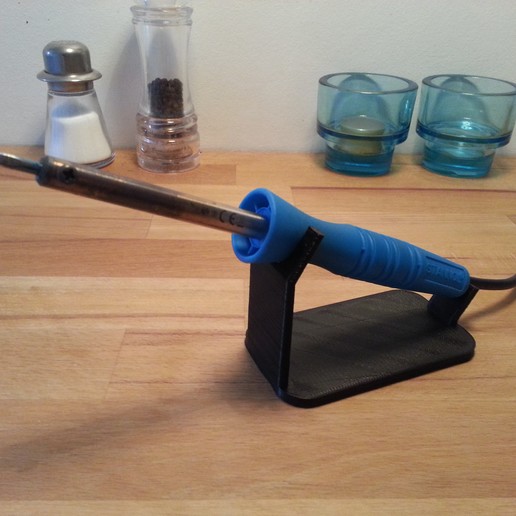 Download free STL file Soldering Iron Stand • 3D printable template ・ Cults
