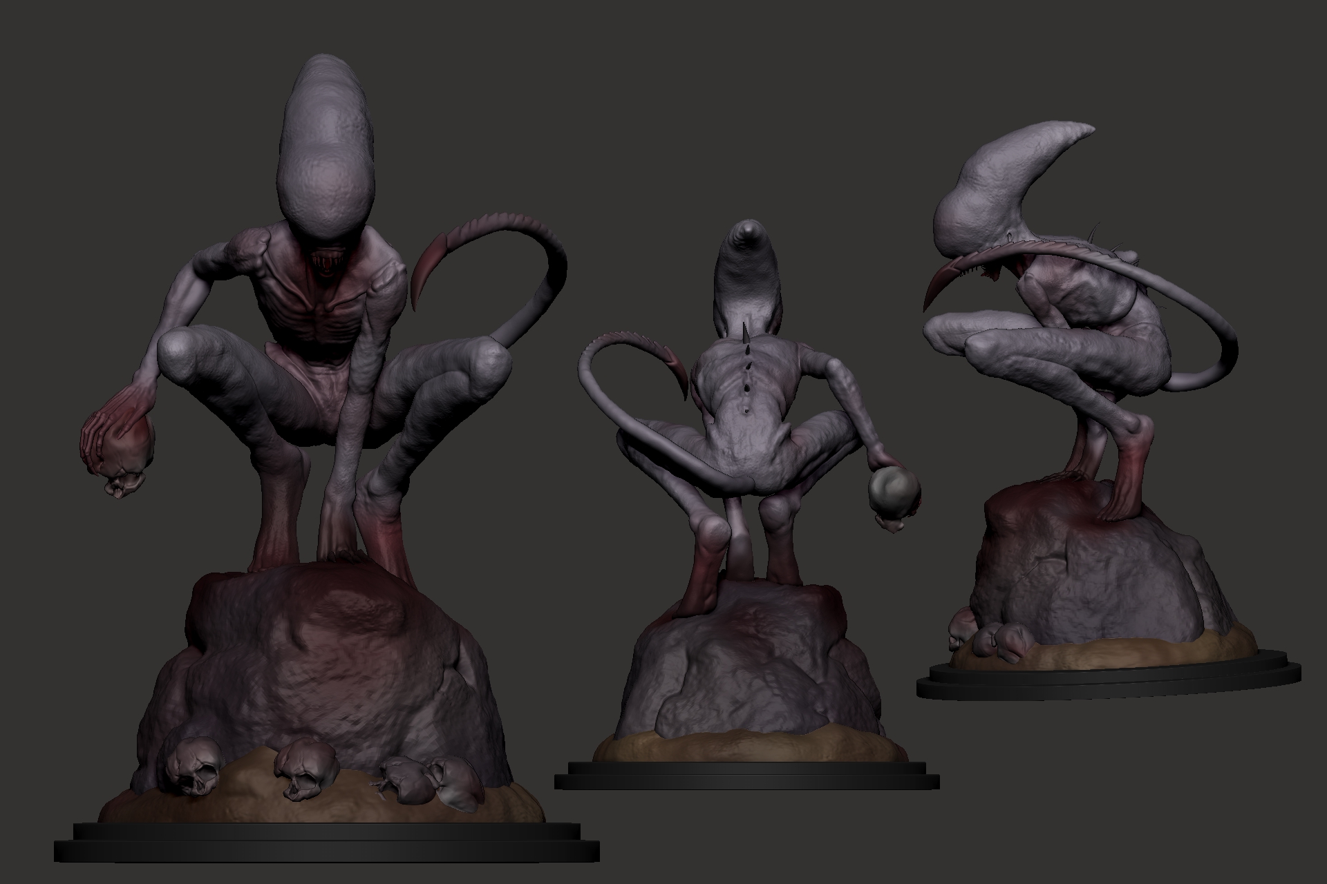 Fichier 3D Alien Covenant Neomorph・Plan à imprimer en 3D à télécharger ...