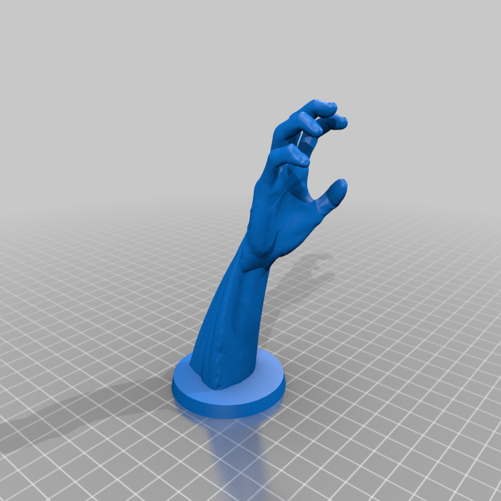 Free STL file Bigby's Hand or Mage Hand ・3D print design to download・Cults