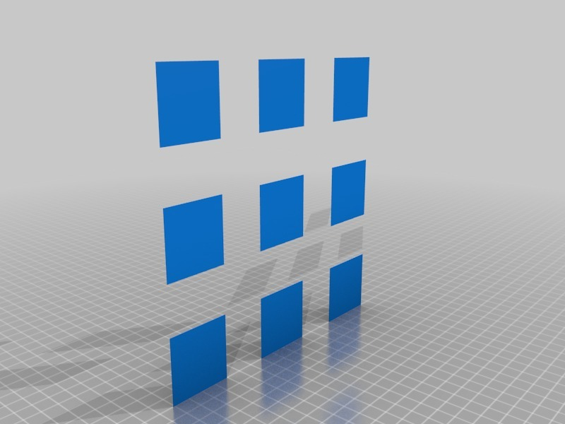 Free 3D file 9 square - basic first layer 🟪・Template to download and 3D ...