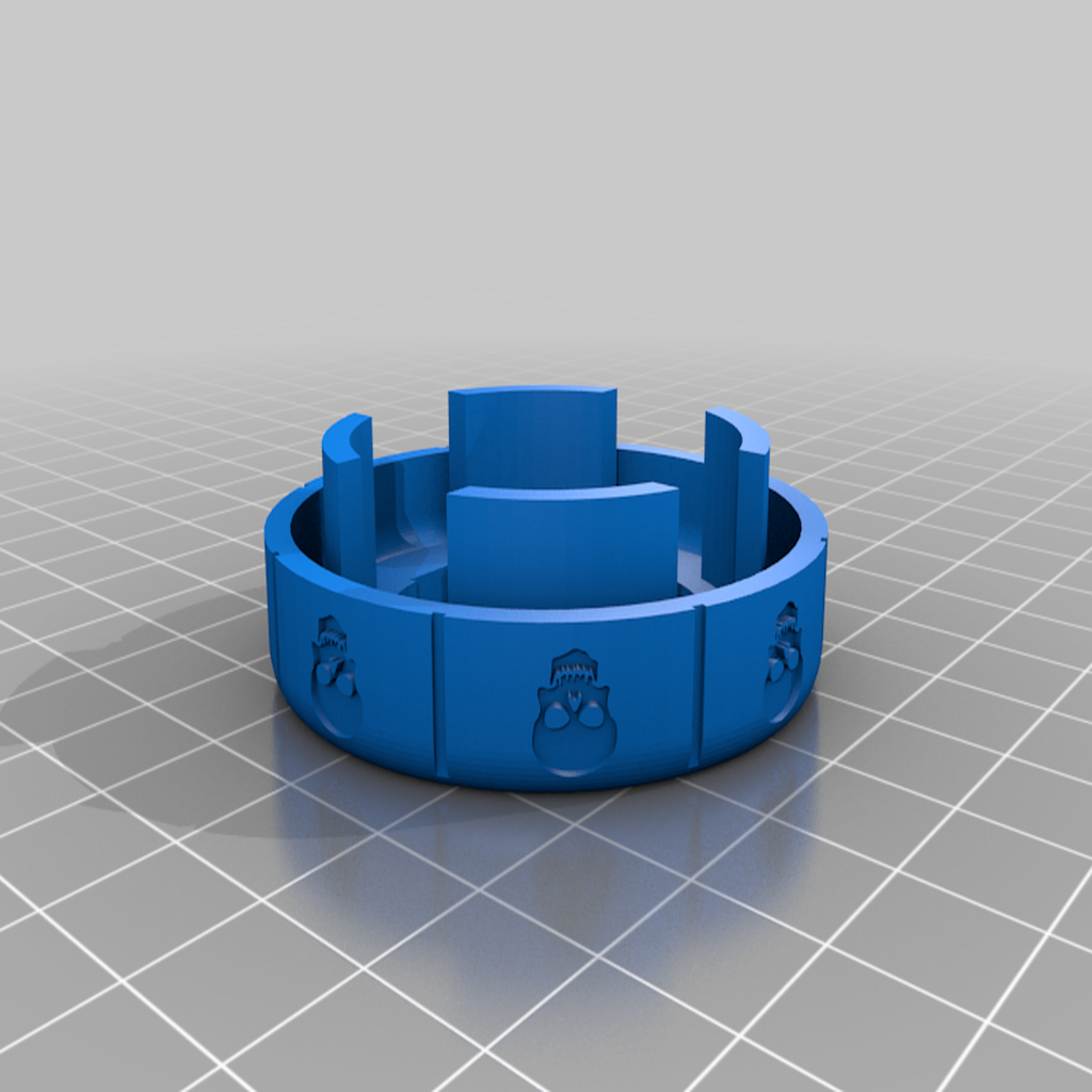 Download STL file D&D Dice Prison III or Jail with Lid for Dungeons