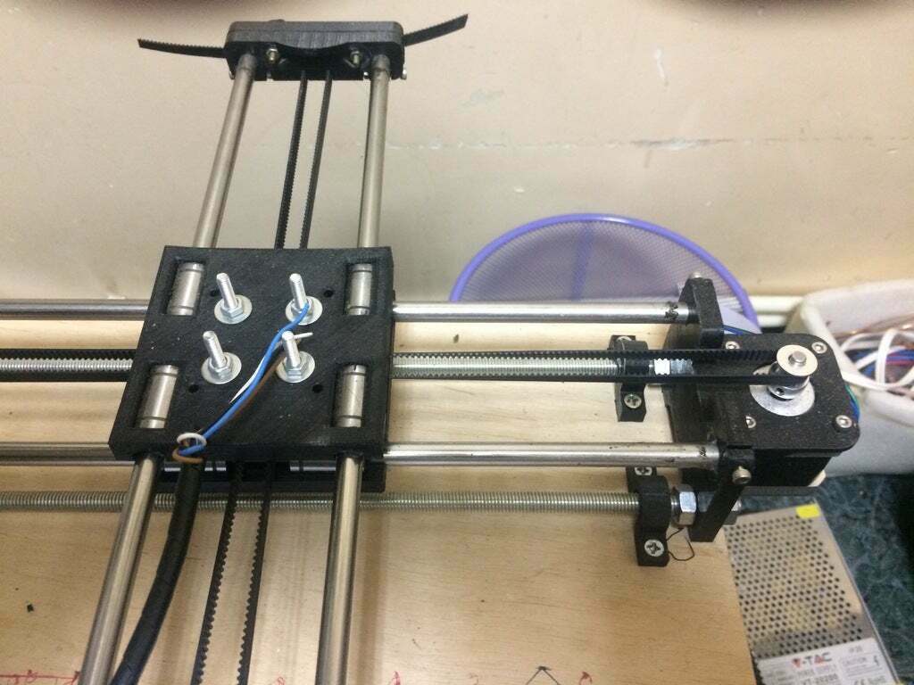 STL-Datei DrawingBot plotter, laser engraver on the base MG996R servo ...