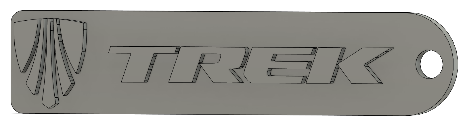 Free STL file Key Chain Trek・3D printable object to download・Cults