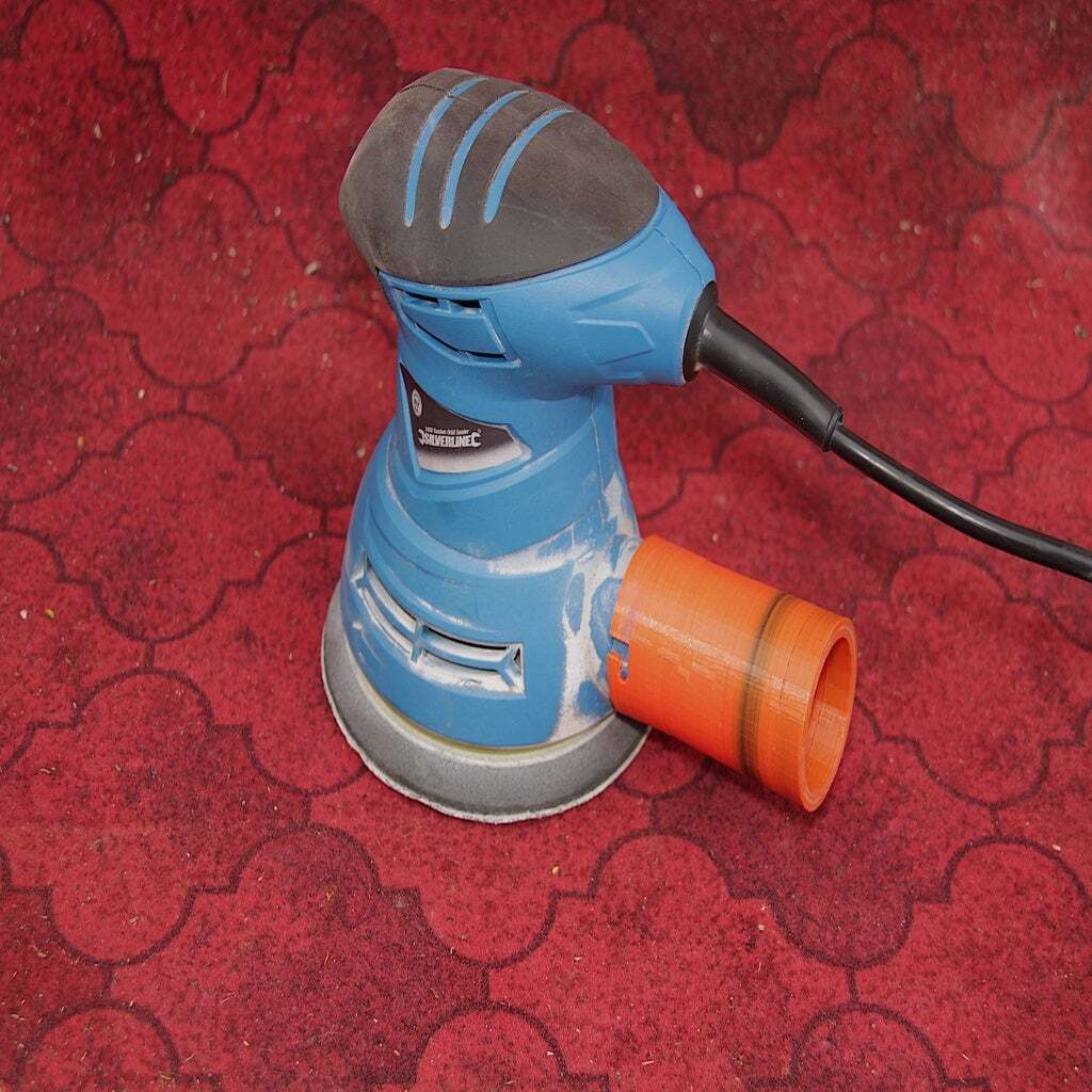 Free STL file Orbital Sander Vacuum Tube Adapter・3D print model to