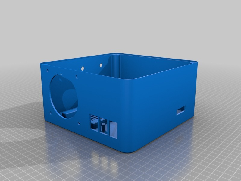 Free 3D file Box for RPi3 and 3 SSR・3D printer design to download・Cults