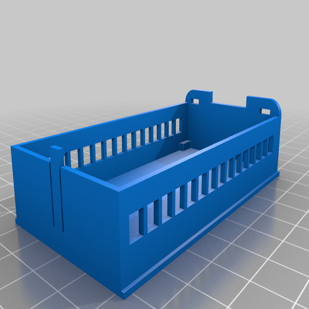 Free 3D file DIN mountable case for Arduino NANO with Ethernet shield ...