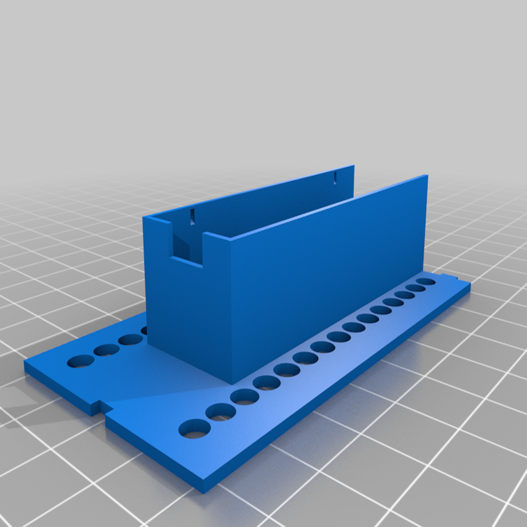 Free 3D file DIN mountable case for Arduino NANO with Ethernet shield ...