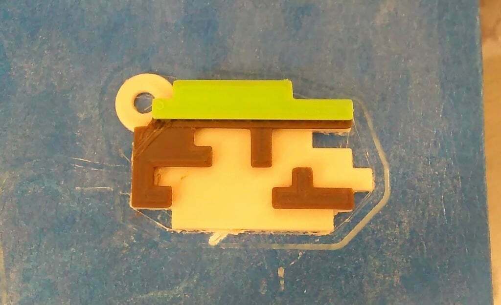 Free 3D file Pixel keychain Mario/Luigi 🗝️・3D printable design to ...