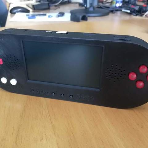 Download free STL file Portable Raspberry Pi Game Console • 3D ...