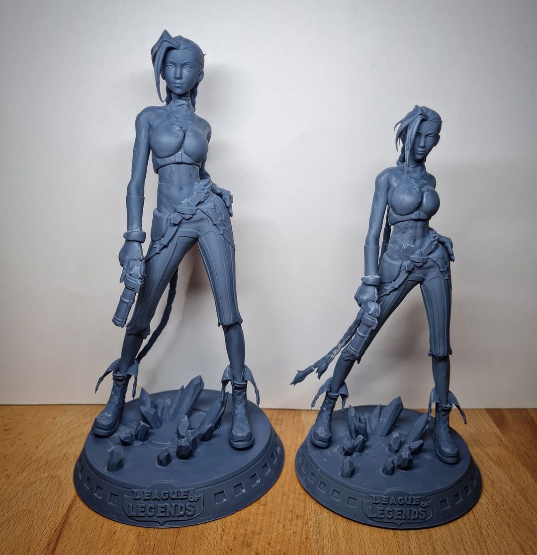Jinx Template 3D file Jinx - Arcane・3D printing template to download・Cults
