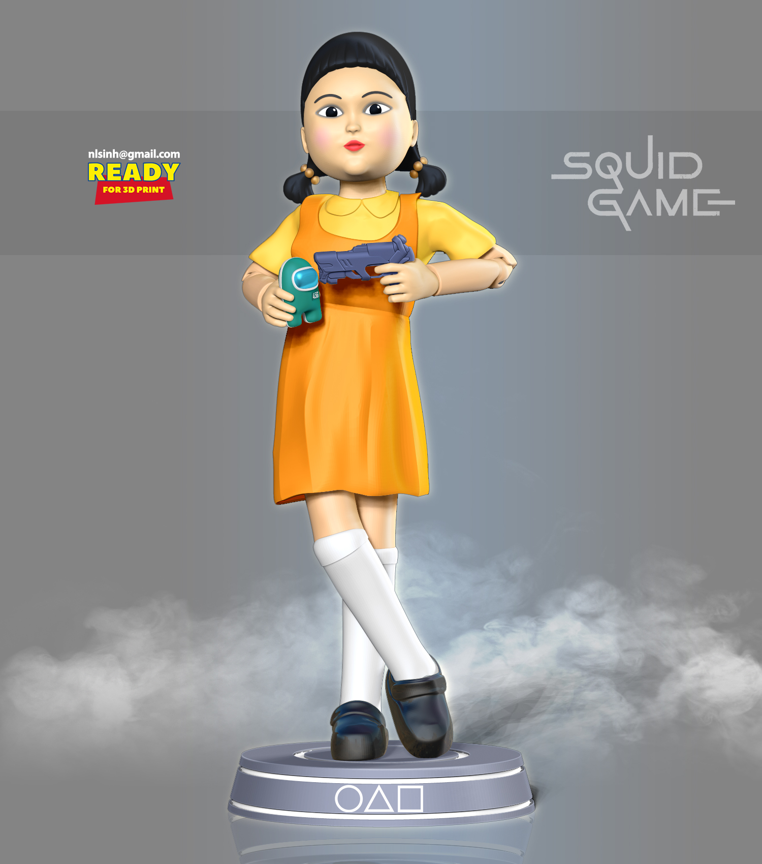 Free 3D file Squid Game doll・3D print object to download・Cults